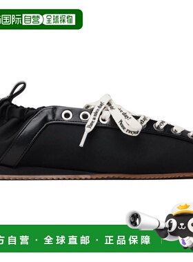 1h可退 潮奢 GANNI 甘尼 女士 黑色 Sporty 芭蕾鞋 B1040014Black