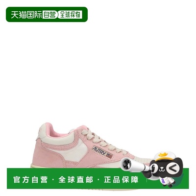 AUTRY 女士运动鞋 AOMWCE17 SS2023 粉红色 Two-tone designed su