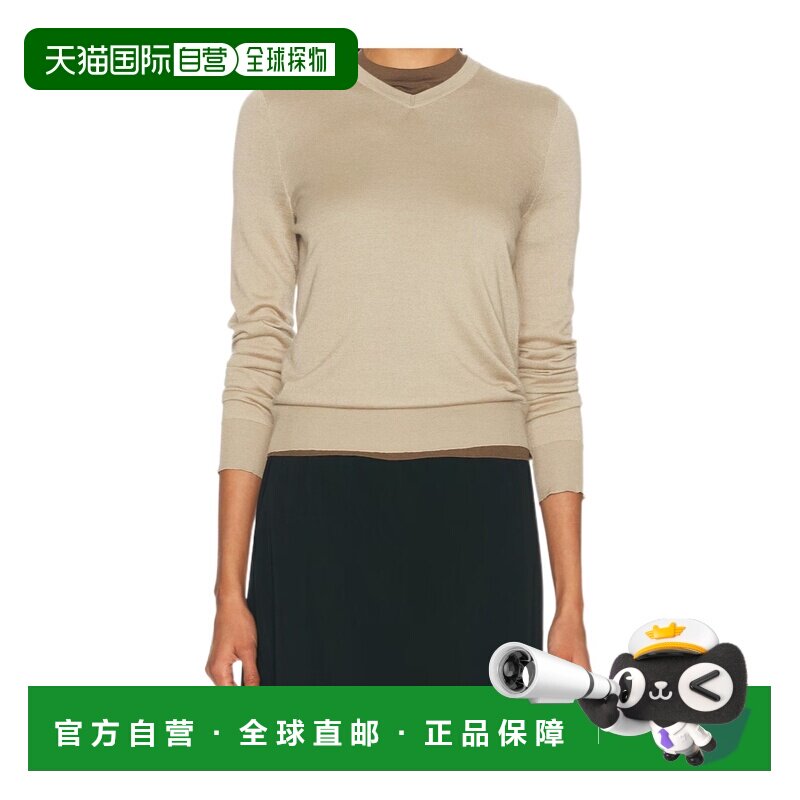 THE ROW 女士针织衫 11078Y1001TAU SS2026 花色 V领毛衣