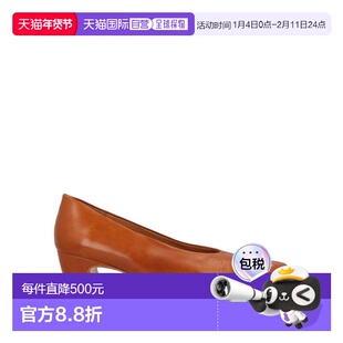 1h可退 潮奢 miista 女士 浅口鞋 brown棕色 舒适时尚