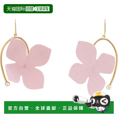潮奢 Marni 玛尼 女士 Poplin Flower Hook 耳坠 ORMV0637A0T2000