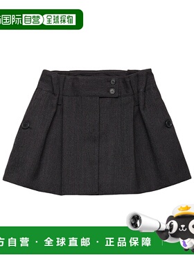 PRADA 女士半身裙 P132ZG17YUSOOOF0308 AW2025 黑色a字裙