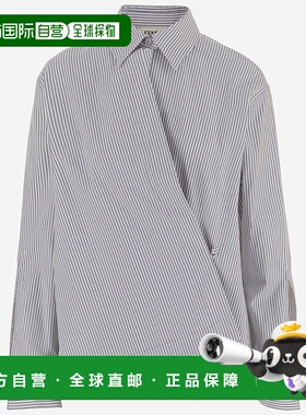 FENDI 女士衬衫 FS8318AVJXF1UKD SS2026 红色 条纹长袖衬衫