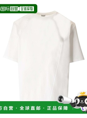 LOEWE 男士T恤 H526Y22J672100 SS2024 白色 LOEWE men's T-shirt