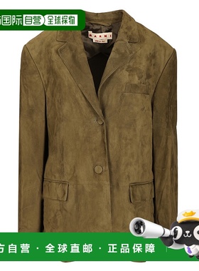 MARNI 女士夹克 GIMX0298U0ULA76100V58 AW2025 绿色