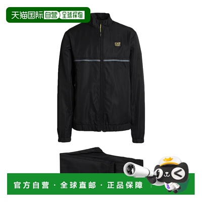 潮奢 Ea7 男士 Tracksuits 运动装 black黑色 舒适时尚