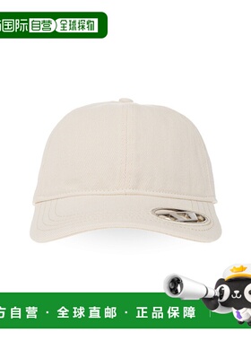 DIESEL 男士帽子 CPLAKA113570PFAA1AB CO 乳白色 ‘C-PLAK’ bas