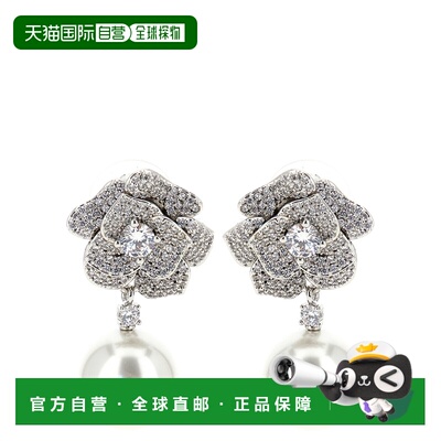 SELF-PORTRAIT 女士耳饰 PF26612ESLSILVER AW2026珍珠