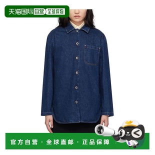 女士西服 翻领长袖 COGXRF02908IAL 蓝色 牛仔外套 SS2024 A.P.C.