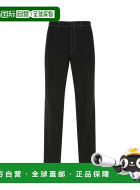 BURBERRY 男士休闲裤 8051906A1189 SS2022 黑色 SLIM FIT PANTS