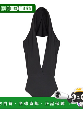 BALMAIN 女士连体衣 FF0BA270JE500PA AW2025 黑色 连帽连体衣