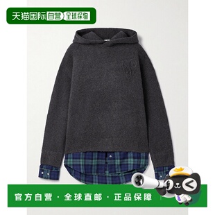1h可退 潮奢 Acne Studios 艾克妮 女士 疊層連帽衫 A60605卫衣