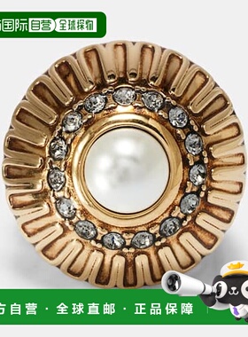 1h可退 潮奢 Chloe 蔻依 女士 精饰人造珍珠戒指