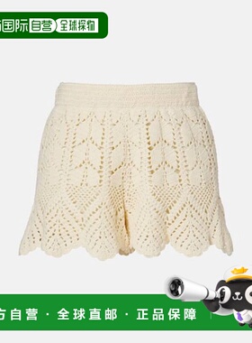 1h可退 潮奢 ZIMMERMANN 女士 Awaken 蕾丝钩花短裤