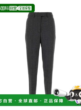 PRADA 女士休闲裤 P240HSOOO11CZF0480-3 SS2025 灰色