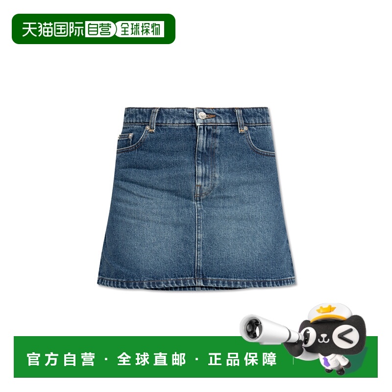 1h可退 A.P.C. 女士半身裙 COHJLF06374IAL AW2025 蓝色 Denim Mo