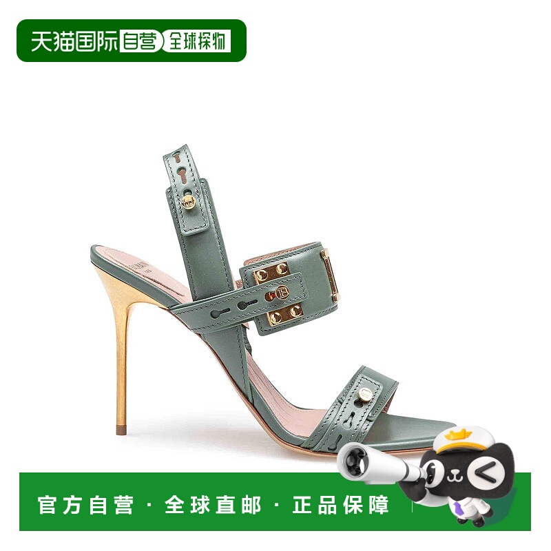 1h可退 BALMAIN 女士凉鞋 EN1UH086LVIT7DU CO 灰色