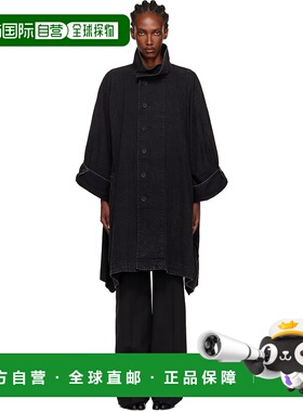 1h可退 潮奢 Yohji Yamamoto 山本耀司 女士 黑色 High Neck Deni