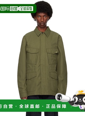 1h可退 潮奢 Paul Smith 男士 绿色四袋夹克 M2R017ZN2209036