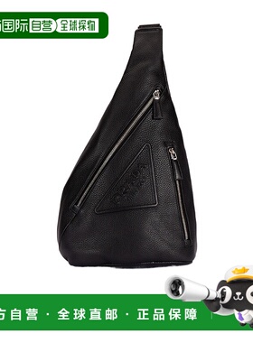 PRADA 男士斜挎包 2VZ0922BBEF0002 CO 黑色 BACKPACK单肩包