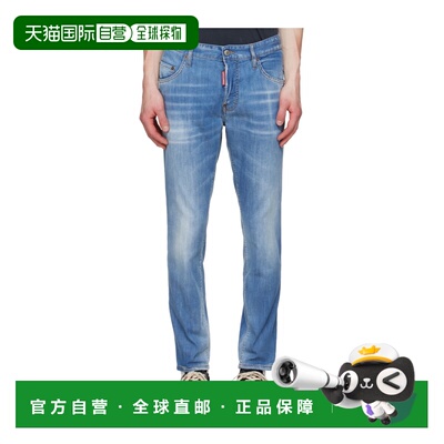 DSQUARED2 男士牛仔裤 S71LB1753S30341NAVYBLUE SS2026