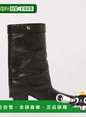 FENDI 女士靴子 8T8762NA7F0QA1 AW2025 STIVALI 黑色女靴