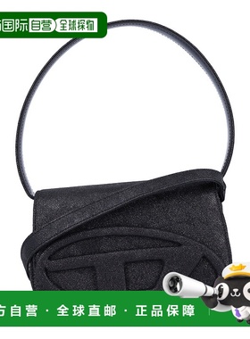 DIESEL 女士单肩包 X08396P5126T8013 AW2025 黑色 Diesel Struct