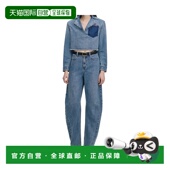 SELF SS2026 PORTRAIT 1h可退 女士牛仔裤 RS26813PBL 蓝色直筒裤