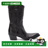 `Cowboy` PRADA Boots SS2026 黑色 女士靴子 1U001O2KJF045F0002