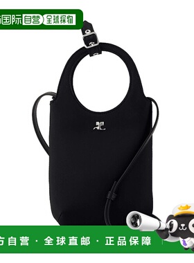 1h可退 潮奢 Courreges 女士 徽标手提包 225GSA178PL0084斜挎包