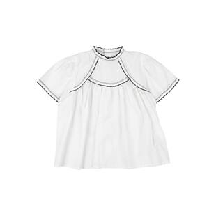 女童 Bonpoint 潮奢 white白色 舒适时尚 上衣童装 1h可退
