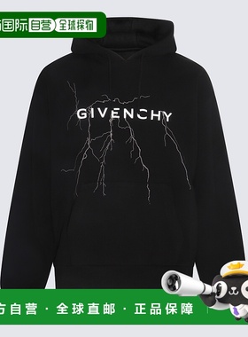 GIVENCHY 男士针织衫  BMJ0LA3YJ9001 SS2024黑色卫衣