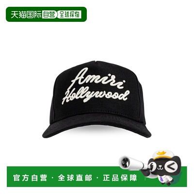 AMIRI 男士帽子 AM426HE01000002 AW2026 黑色 Baseball cap