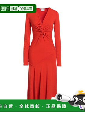 1h可退 潮奢 ISABEL MARANT 女士 中长连衣裙 orange橙色 舒适时