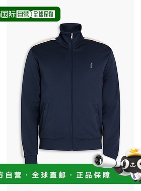 1h可退 潮奢 Sandro 男士 科技针织运动衫 SHPSW00666MIDNIGHTBLU