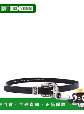1h可退 潮奢 GOLDEN GOOSE 女士 logo标识腰带 GWA00402A000133