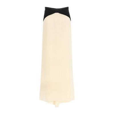 1h可退 VALENTINO 女士连衣裙 BRAF151MM9Z7 SS2026 米白色长裙