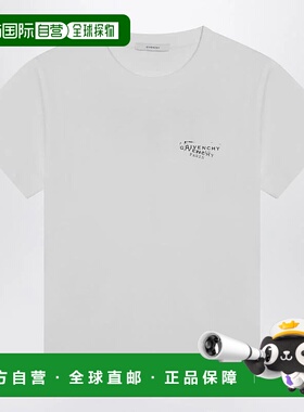 GIVENCHY 女士T恤 BW70FJP7A7SGIV100 SS2026女装白色