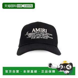 帽子 AMHACP10620001 AW2025 1h可退 Baseball 男士 黑色 AMIRI