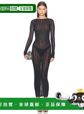 1h可退 潮奢 The Attico 女士 长款针织连衣裙 247WCW133KPA29