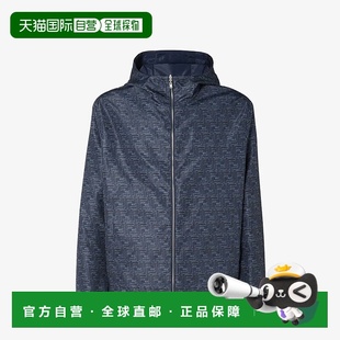 FAA615AV61F0RU7 夹克 AW2025 蓝色 尼龙夹克外套 FENDI 男士