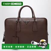 皮革工作包 1h可退 2VE027OOO2BBE手提包 普拉达 男士 潮奢 Prada