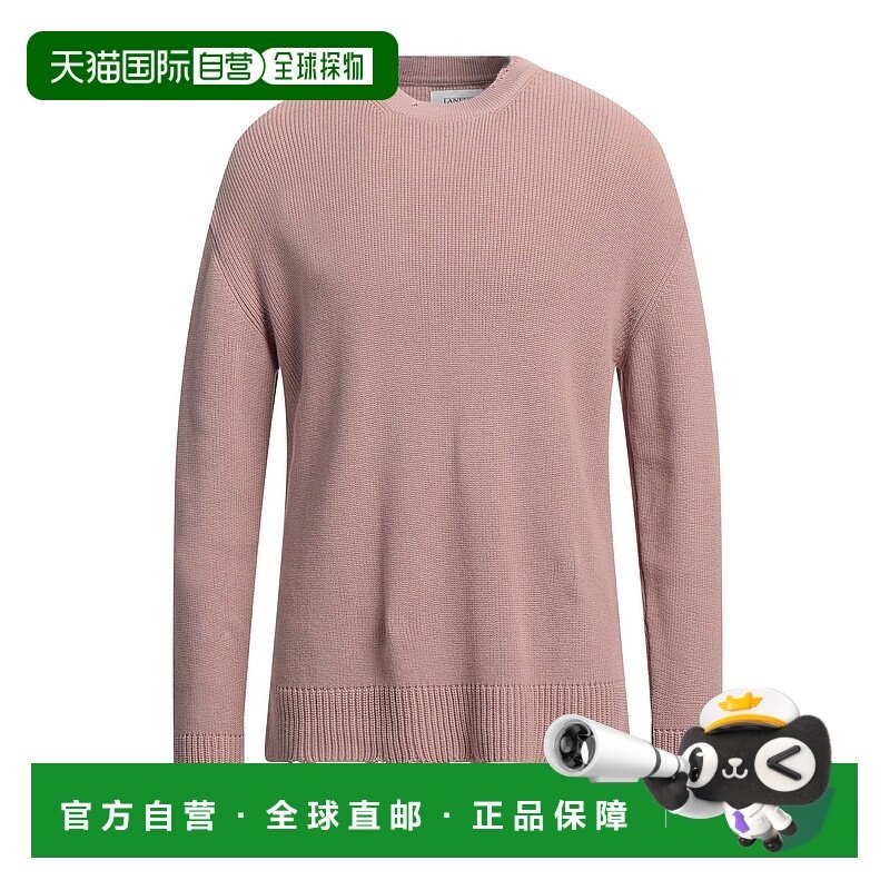 1h可退 潮奢 Laneus 男士 毛衣 pink粉色 舒适时尚