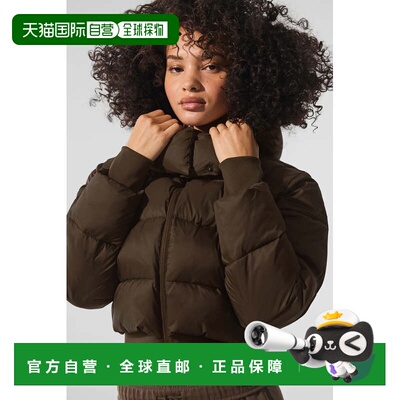 Alo Yoga 灵动蓬松外套宽松连帽舒适长袖棉服女款w4664r户外