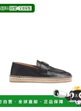 VALENTINO 男士商务休闲鞋 乐福鞋 SS2025 YS0K00UDX0NO黑色