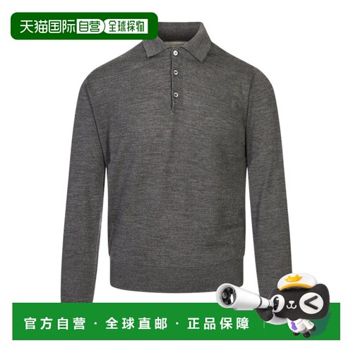 Canali 男士POLO衫 C1123MK02353111 AW2026 灰色