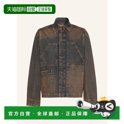 ALL SAINTS 男士夹克 100342429515000 CO 棕色 MUKESH Denim Jac