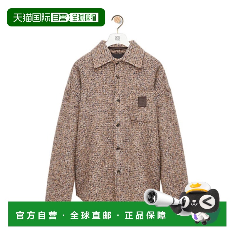 1h可退 LOEWE 男士衬衫 H526Y02X556853 SS2026 花色 羊毛和羊驼