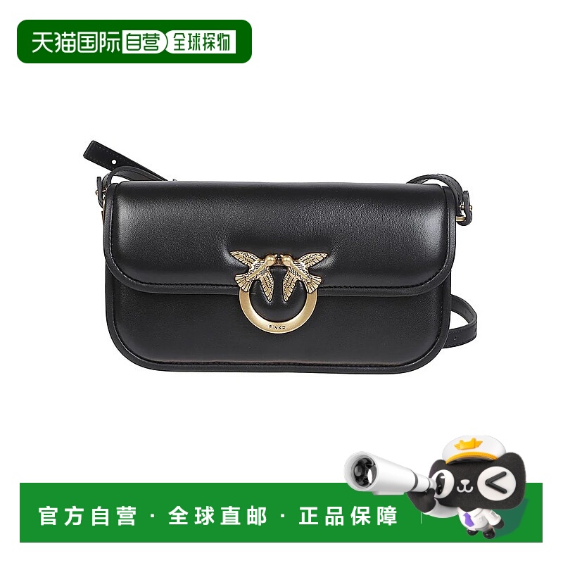 1h可退 PINKO 女士单肩包 105083A26L AW2025 黑色 Pinko Shoulde