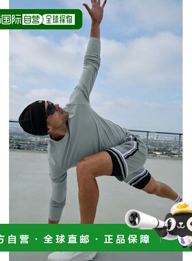 alo yoga 休闲舒适纯色长袖T恤 男款m3181rBlack